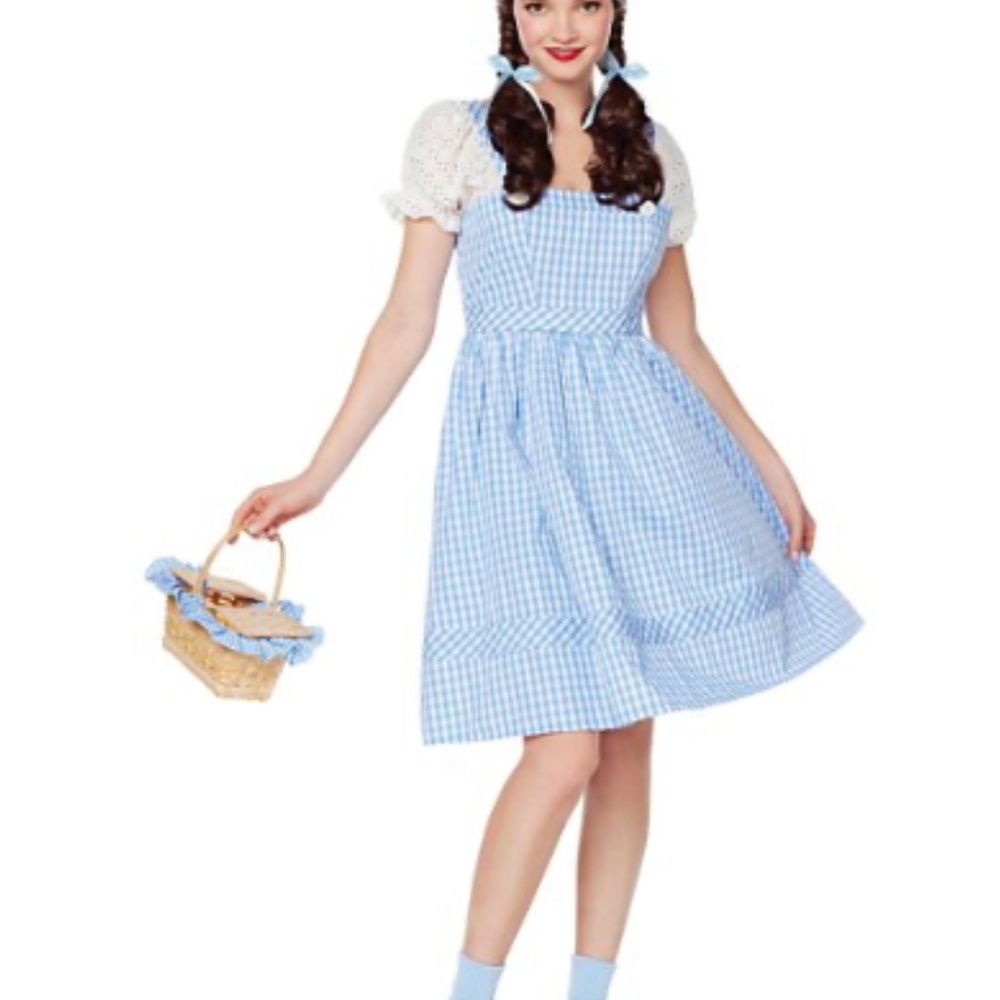 Adult Dorthy Dress Costume-The Wizard of Oz